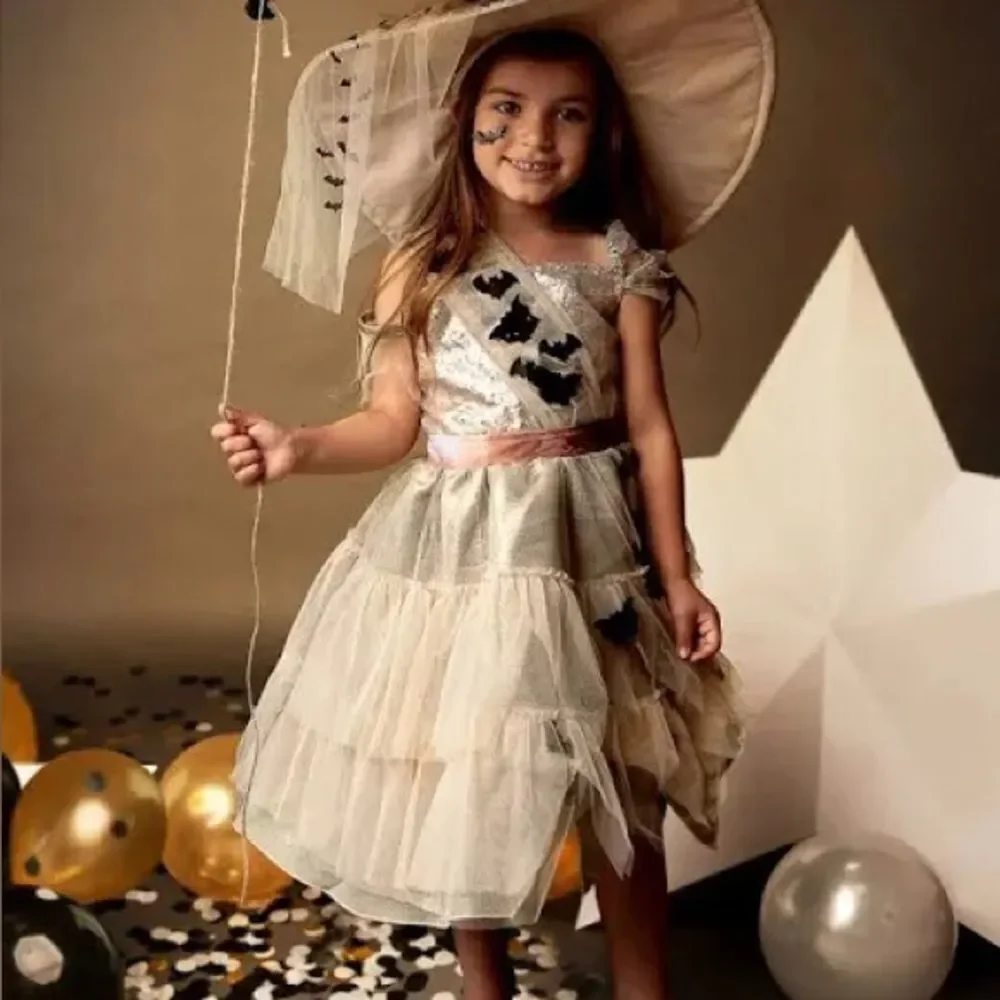 Chasing Fireflies Batty Ballerina Witch Costume size 8